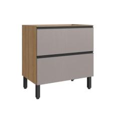 Balcão para Cozinha 80cm 2 Portas - Quiditá