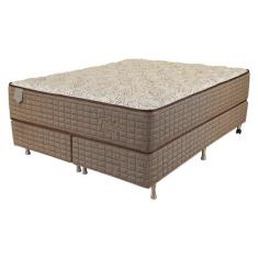 Cama Box King Size (box + Colchão) 193x203x71 Prata Prorelax Pillow In