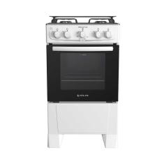 Fogão Atlas 4 Bocas Mônaco Plus Acendimento Automático Branco Bivolt