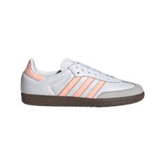 Adidas Samba OG Tênis feminino, Calçado branco/laranja claro/semi coral, 38