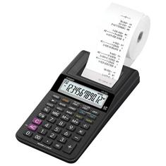 Calculadora Com Bobina HR-8RC-WE-B-DC 12 Dígitos Preta Casio