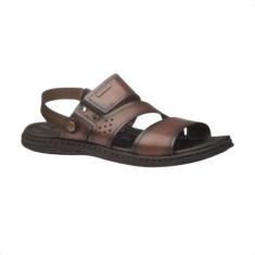 Sandália Masculina Pegada Marrom Pinhão, Areia, 41