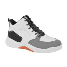 Molekinho Tenis Cano Medio Napa Floter Branco