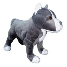 Adore 13 "Standing Hope O Pit Bull Dog Stuffed Animal Brinquedo de pelúcia