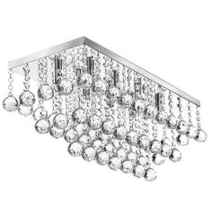 Lustre Luminária Egípcio Cleópatra Cristal Legítimo 60x25 Cm - MARRYLU