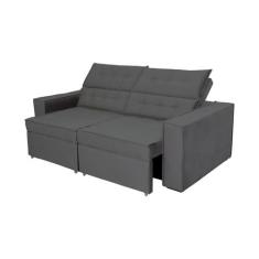 Sofá Austrália 2,20m 3 Lugares Retrátil e Reclinável D35 - Sofisticato