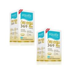 Ômega 3 Mix (3,6 e 9) Kit C2 Suplemento C60  Equaliv - Equaliv Pharma