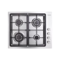 Cooktop A Gás 4 Queimadores 60cm 220v Cuisinart Arkton Aço Inox