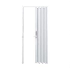 Porta Sanfonada De Pvc 90cm Branco Fortlev
