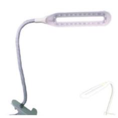 Luminária De Mesa Com Garra Manicure Maquiagem Leitura Usb