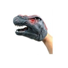 Fantoche Mão Luva Dino Cabeça Dinossauro - Zoop Toys, Cinza