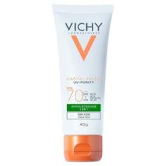 Protetor Solar Facial Vichy – Capital Soleil Purify Sem Cor-Unissex