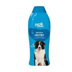 Shampoo Neutro PetClean Banho e Tosa 700ml Cães Cachorros Gato Pet - P