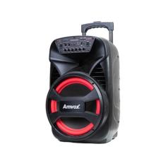 Caixa de Som ACA 480 Viper 480W Bluetooth Power X Amvox, Preto, Bivolt