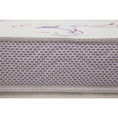 Cama Solteiro com Bicama Ravena Cinamomo-Off White com 2 Colchões Solteiro Physical Espuma D20 Conquista Móveis