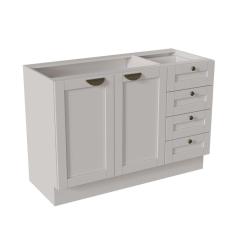 Balcão para Pia 120cm sem Tampo Arizona CabeCasa MadeiraMadeira Branco