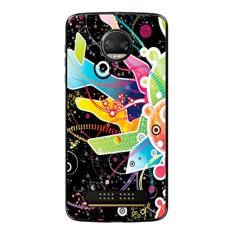 Capa Adesivo Skin058 Verso Para Motorola Moto Z2 Force 2017