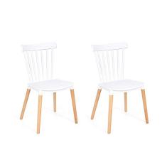 Conjunto 2 Cadeiras Windsor Wood Design - Branca