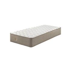 Colchão Solteiro Relax Duo Comfort Molas Ensacadas 88x188x30cm Ecoflex  Bege