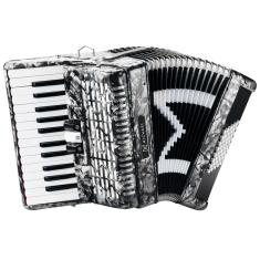 Acordeon 48 Baixos ACM4803N PBK Preto Perolado - Michael
