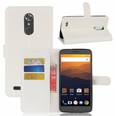 Capa para ZTE MAX XL N9560 (Z986) Capa flip carteira de couro para ZTE MAX XL N9560 (Z986) Capa de proteção de telefone A capa com design simplificado