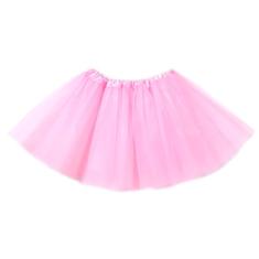Saia De Tule Tutu Infantil Rococó Fantasia Ballet Carnaval Acessório Bloquinho Halloween Dia Das Bruxas