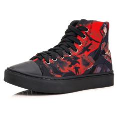 Tênis Cano Alto Naruto-Unissex