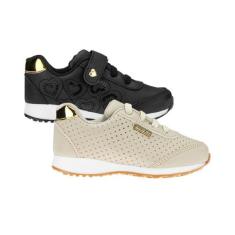 Tenis Feminino Infantil Escolar  - KIT 2 PARES Tam 23 ao 34 - sapatinh