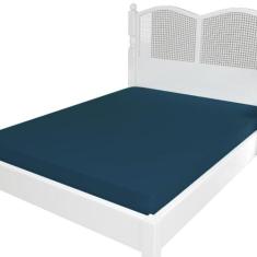 Lencol Micropercal 300 Fios Avulso Elastico King ul - Lux Enxovais