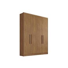 Guarda Roupa Solteiro 4 Portas E 3 Gavetas Moderni-sevilha Cumaru