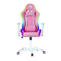 Cadeira Gamer Fox Racer Rgb Com Iluminação Led Rosa Ut-c1583l