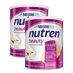 Kit 2 Nutren Beauty Vanilla Suplemento Alimentar 400g