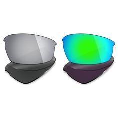 2 pares de lentes polarizadas de reposição para óculos de sol Oakley Bottlecap – Opções