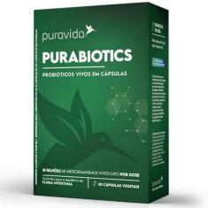 PURABIOTICS PROBIóTICOS VIVOS EM CAPS - 30 CAPS - PURA VIDA 