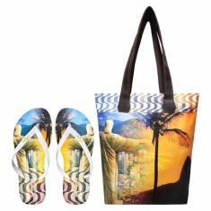 Bolsa Com Chinelo Feminino Rio De Janeiro Magicc Bolsa