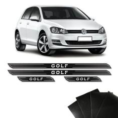 Kit Soleira Diamante Volkswagen Golf 2014 Até 2018 E Protetor De Porta