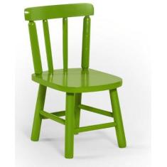 Cadeira Infantil - Verde - JM Móveis