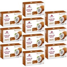 10UN Sabonete Vegetal Leite De Aveia Oleo De Coco 90g Davene