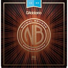 Encordoamento Violão Aço D`addario Nickel Bronze 012 NB1253