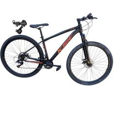 Bicicleta Aro 29 Ksw Xlt 21v Aluminio Leve Cambio Traseiro Shimano Ind