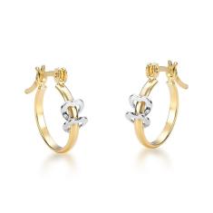 Brinco De Argola Pequena Infantil Hipoalérgico c/ Garantia