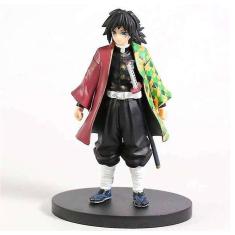 Figura do caçador de demônios do anime Kamado Tanjirou Nezuko Action Figures Pvc Model Toys (Giyuu)