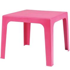 Mesinha de Plástico Kids Rosa 15151503 MOR