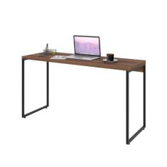 Mesa Para Escritório e Home Office Industrial Aspen 135 cm C01 Nogal -