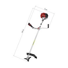 Roçadeira A Gasolina Tramontina Rc43mtd Com Motor De 2 Tempos 42,7 Cc 1,7 Hp