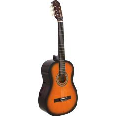 Violão Clássico de Nylon para Destros Verniz Brilhante Com Tensor TCG 200 Sunburst Cordoba