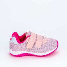Tênis Infantil Feminino Kidy Flex Básico Rosa e Pink Neon