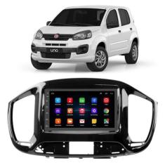 Kit Multimídia Android Fiat Uno 2015 2016 2017 2018 2019 2020 2021 7" 