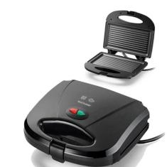 Sanduicheira e Mini Grill Multilaser Gourmet - Preta