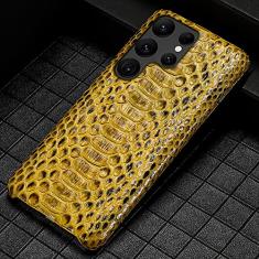 Capa de couro genuíno para Samsung galaxy S21 S22 Ultra S20 FE S9 S10 S22 Plus Note 20 10 A53 5G A52S A71 A51 A52 A32, Photo Color, Para A53 5G, A536 (ALL)